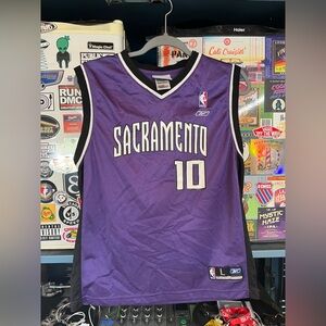 Y2K Sacramento Kings Mike Bibby Reebok Jersey